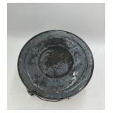 Vintage Gray Enameled Coffee Pot Percolator