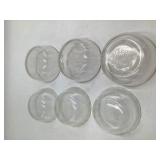 Vintage Pyrex Clear Glass