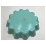 Vintage Catalina Pottery Scalloped Pie/Quiche Dish