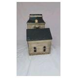 Vintage Ceramic Haunted House Cookie Jar