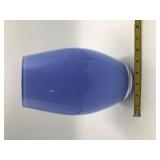 Vintage Blue Glass Vase