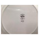 Spode Woodland Stream "Rudd" Dinner Plate – Brown Transferware Fish & Floral Design