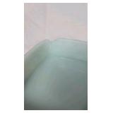 Vintage Milk Glass & Blue Cameo Jewelry Box – Lady Profile Lid with Floral Relief