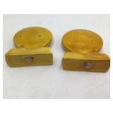 Treasure Crafts Smiley Face "Have a Happy Day" Salt and Pepper Shakers