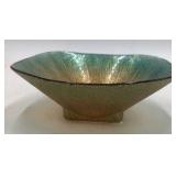 Vintage Iridescent Orange Amber Glass Group Carnival Glass