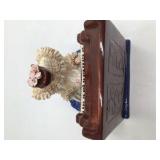 Vintage Porcelain Figurine Lady Playing Piano