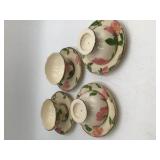 Vintage Franciscan Desert Rose China Partial Set