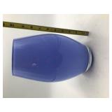 Vintage Blue Glass Vase