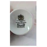 Vintage Teacups & Mugs – Mismatched Floral, Brown Rim & Tree Designs