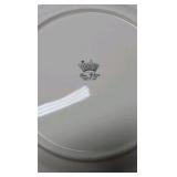 Vintage China Dinner Plates – Gold Rim & Embossed Pattern