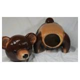 Vintage 1982 Kraft "T. Bear" Cookie Jar - Genuine Regal China