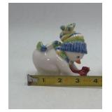 Fitz and Floyd Snowmen salt and pepper shackers