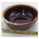 Vintage Bellmira Pottery Mismatched Pieces – Lidded Crock & Drip-Glaze Bowl