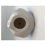 Vintage Porcelain Figurine Lady in Blue Ball Gown