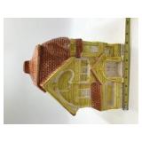 Vintage Ceramic Victorian House Cookie Jar