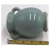 Vintage Haeger Pottery Vases – Yellow Rectangular & Turquoise Handled