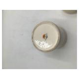 Vintage Rooster Stoneware Cookie Jar