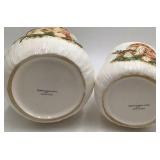 Vintage Sears 1978 Mushroom Canister Set Japan Ceramic Toadstool Lids