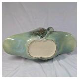 Vintage Hull Woodland Pottery Console Bowl, Basket & Vases