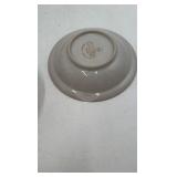 Vintage Monterey Stoneware "Brown" Floral Pattern Set by M.I. Japan