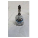 Vintage Porcelain & Glass Collectible Bells Assortment