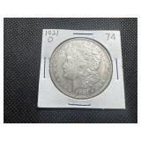 1921-D Silver Morgan Dollar