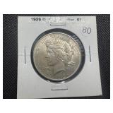 1926-D Peace Silver Dollar