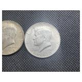 1964 and 1964-D 90% Silver Kennedy Half Dollars