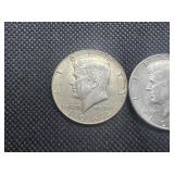 1964 and 1964-D 90% Silver Kennedy Half Dollars