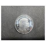BU One Ounce .999 Silver Donald J. Trump "45th President" Round