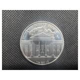 BU One Ounce .999 Silver Donald J. Trump "45th President" Round