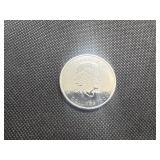 2009 BU SilverCanada Maple Leaf  Coin - 1 Oz. of .9999 Silver