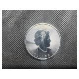 2020 BU Silver Canada Maple Leaf Coin - 1 Oz. of .9999 Silver