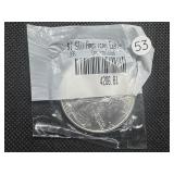 1998 Uncirculated American Silver Eagle in sealed Littleton package