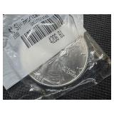 1998 Uncirculated American Silver Eagle in sealed Littleton package