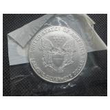2001 Uncirculated American Silver Eagle in sealed Littleton package