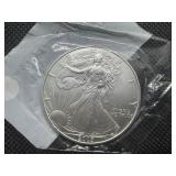 2003 Uncirculated American Silver Eagle in sealed Littleton package