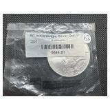 2006 Uncirculated American Silver Eagle in sealed Littleton package