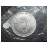 2006 Uncirculated American Silver Eagle in sealed Littleton package