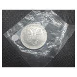 2006 Uncirculated American Silver Eagle in sealed Littleton package