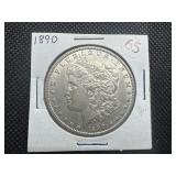 1890 Morgan Silver Dollar