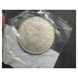 1921 Silver Morgan Dollar in sealed Littleton package