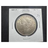 1921 Silver Morgan Dollar