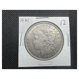 1921 Silver Morgan Dollar