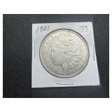 1921 Silver Morgan Dollar