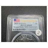 2021-O Privy Morgan Silver Dollar PCGS MS69 First Strike