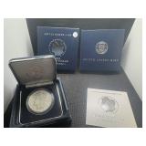 2024-P Uncirculated Morgan Silver Dollar in Original Mint Box with COA