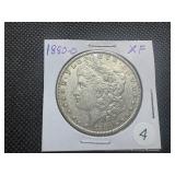 1880-O Morgan Silver Dollar Marked XF When Purchased