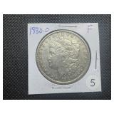 1880-O Morgan Silver Dollar Marked F When Purchased