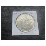 1884-O Morgan Silver Dollar Marked MS63